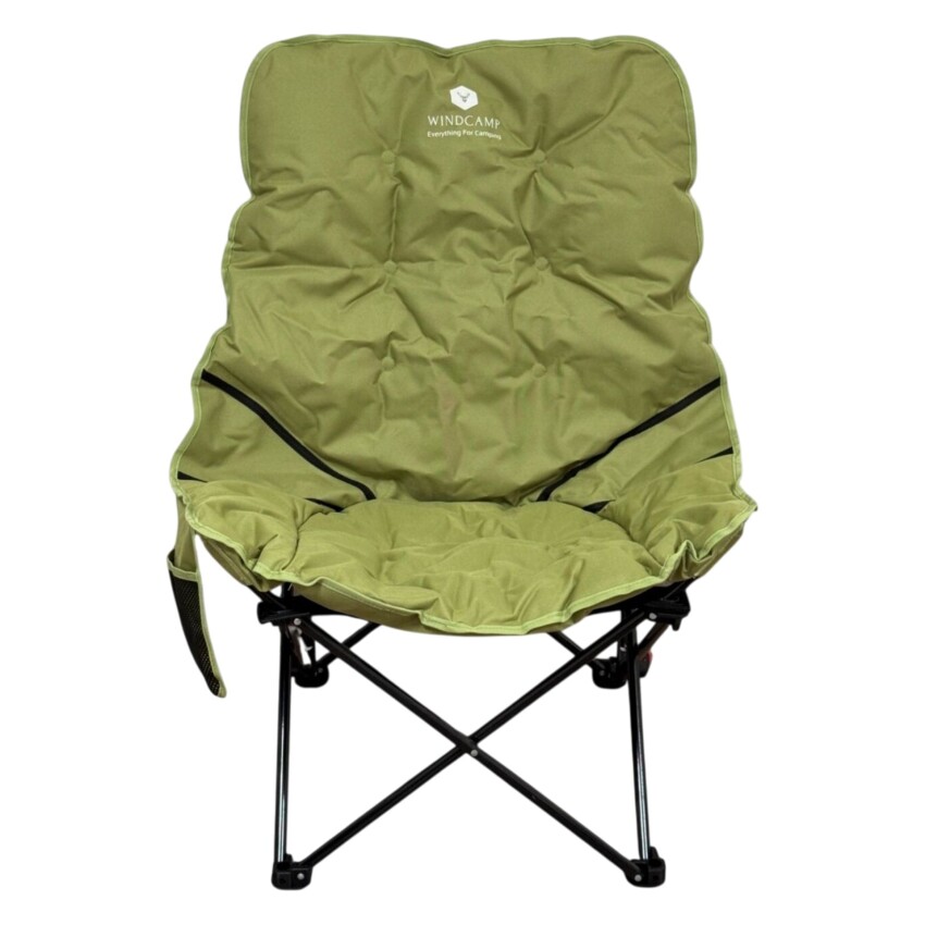 Windcamp Katlanır (Bel Korunaklı) Yeşil Unisex Kamp Sandalyesi - 1