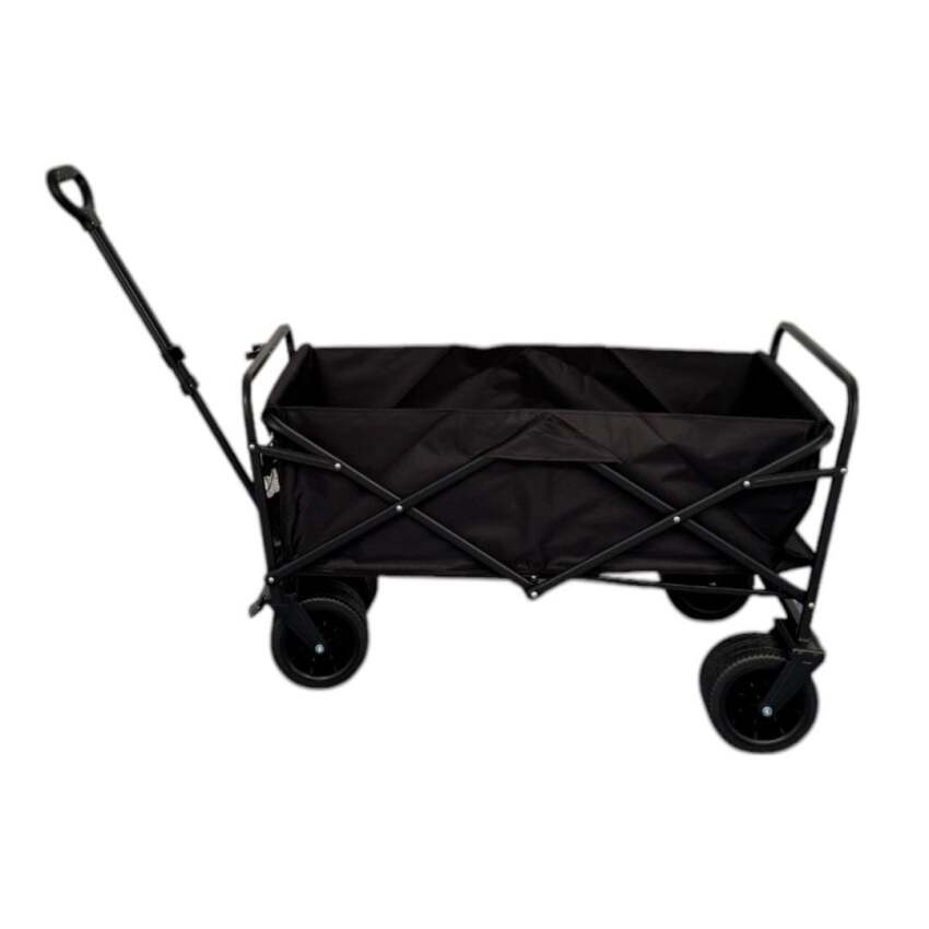 Windcamp Katlanır Kamp Arabası Frenli - XXL Siyah Unisex Kamp Arabası - 2